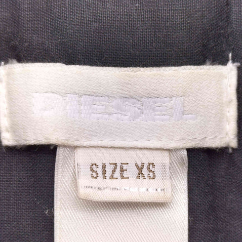 ディーゼル DIESEL ロゴ刻印ボタン ミリタリー モッズコート レディース import:XS
