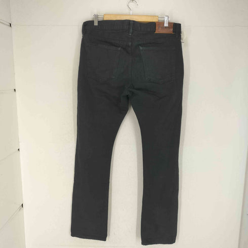 ポロラルフローレン POLO RALPH LAUREN SLIM STRAIGHT ブラックデニムパンツ メンズ 34/32