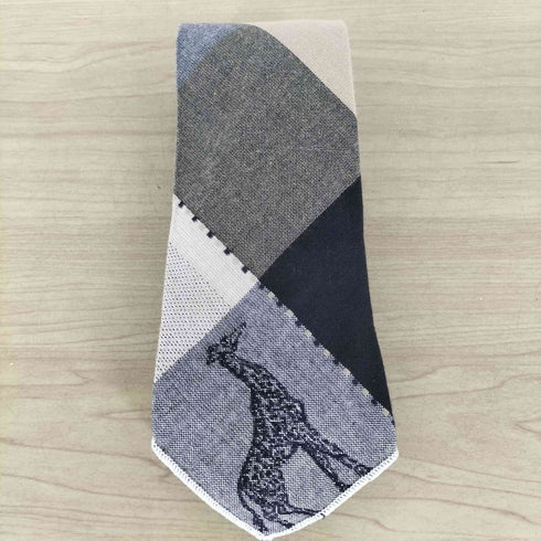 エンジニアードガーメンツ Engineered Garments Neck Tie - Cotton Giraffe Jacquard メンズ