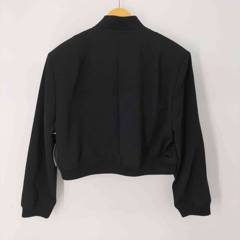 ザラ ZARA スナップボタンクロップドブルゾン レディース import:L