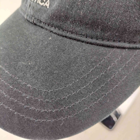 ノーティカ NAUTICA ロゴ刺繍6パネルキャップ メンズ ONE SIZE