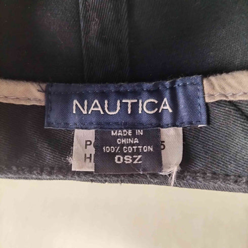 ノーティカ NAUTICA ロゴ刺繍6パネルキャップ メンズ ONE SIZE