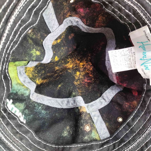 オンブレニーニョ HOMBRE Nino TIE DYE BUCKET HAT メンズ L