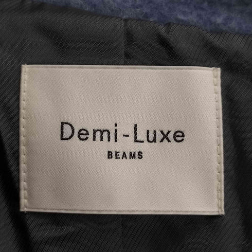 デミルクスビームス Demi-Luxe BEAMS ナッピングウール ダブルブレストコート レディース JPN:38