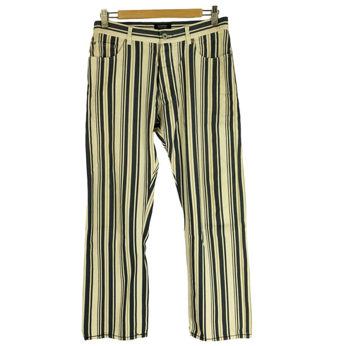 バーバリーブルーレーベル BURBERRY BLUE LABEL ランダムストライプパンツ メンズ 79