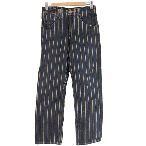 リーバイス Levis 703 ストライプデニムパンツ 濃紺 メンズ US:30-31
