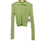 アモーメント amomento 22SS RIB TWO WAY ZIP-UP CARDIGAN レディース JPN:0