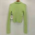 アモーメント amomento 22SS RIB TWO WAY ZIP-UP CARDIGAN レディース JPN:0