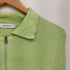 アモーメント amomento 22SS RIB TWO WAY ZIP-UP CARDIGAN レディース JPN:0