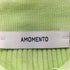 アモーメント amomento 22SS RIB TWO WAY ZIP-UP CARDIGAN レディース JPN:0