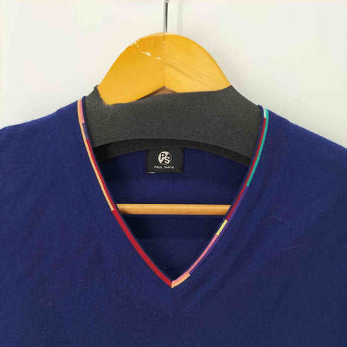 ピーエスポールスミス PS Paul Smith ウール100% Vネックニット メンズ JPN:L