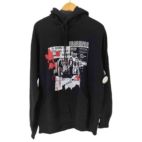 サイトバイヨウジヤマモト syte by Yohji Yamamoto 21SS French Terry Stitch Work Photograph Hoodie メンズ JPN:4