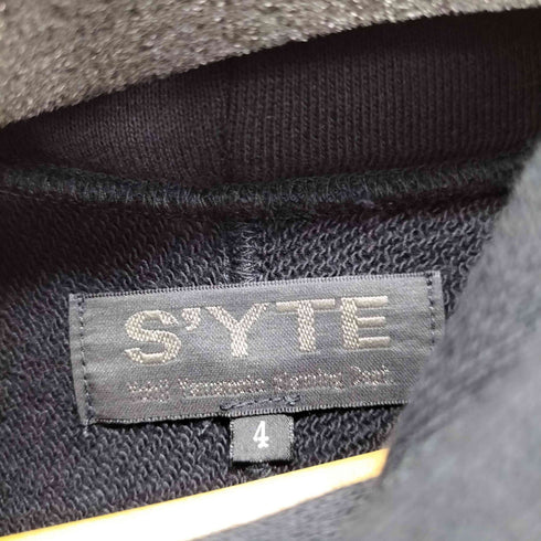 サイトバイヨウジヤマモト syte by Yohji Yamamoto 21SS French Terry Stitch Work Photograph Hoodie メンズ JPN:4
