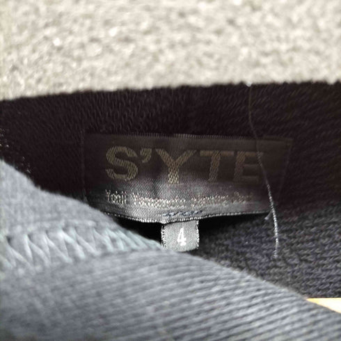 サイトバイヨウジヤマモト syte by Yohji Yamamoto 21SS French Terry Stitch Work Collage Hoodie メンズ JPN:4