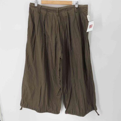 ヨウジヤマモトプールオム Yohji Yamamoto POUR HOMME 前開きタックバルーンロングパンツ メンズ JPN:3