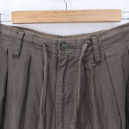 ヨウジヤマモトプールオム Yohji Yamamoto POUR HOMME 前開きタックバルーンロングパンツ メンズ JPN:3