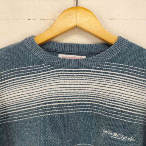 ヤードセール YARD SALE CREW KNIT RIPPLE/CHENILLE メンズ JPN:XL