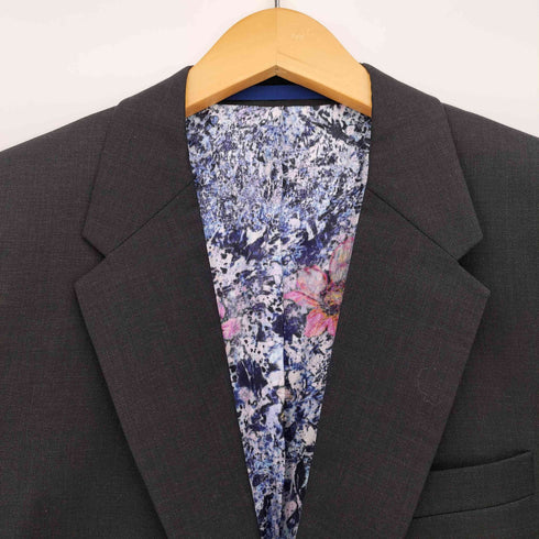 ポールスミス Paul Smith 裏地花柄 ウールシングルテーラードジャケット レディース 36/46