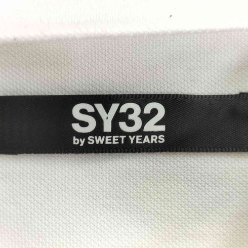 エスワイサーティトゥー SY32 by SWEET YEARS MOCK NECK CRIMPING L/S TEE モックネック クリンピング ロングスリーブ Tシャツ メンズ import:S