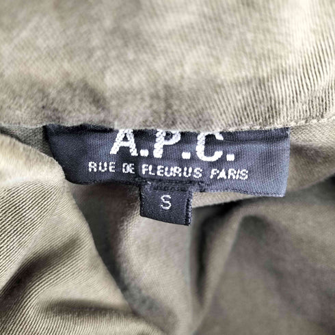 アーペーセー A.P.C. コットンミリタリージャケット メンズ import:S