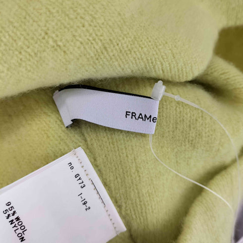 フレームワーク FRAMeWORK 21aw インサイドアウトデザインVネックニット レディース