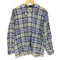 アクアスキュータム AQUASCUTUM チェック柄ポリエステルシャツ レディース