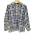 アクアスキュータム AQUASCUTUM チェック柄ポリエステルシャツ レディース
