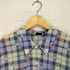 アクアスキュータム AQUASCUTUM チェック柄ポリエステルシャツ レディース