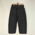 スタジオニコルソン STUDIO NICHOLSON AKERMAN DENIM BLACK ブラック デニムパンツ レディース 0