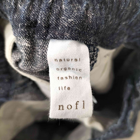 ノフル nofl 24SS ジンバブエコットンネップデニム レディース