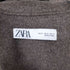 ザラ ZARA ウールボタンレスコート レディース XS