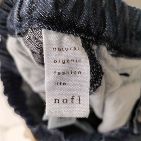 ノフル nofl 20SS リネンデニムパンツ レディース M-L