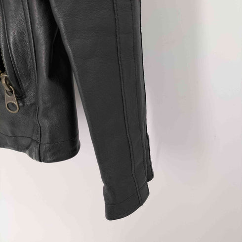 アヴィレックス AVIREX ワッペンゴートレザージャケット メンズ JPN:L
