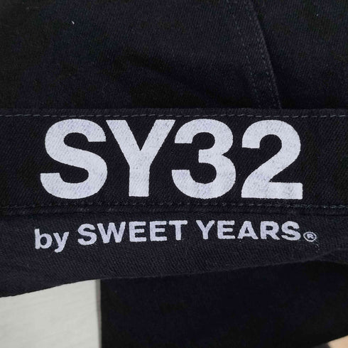 エスワイサーティトゥー SY32 by SWEET YEARS ITA BLACK ストレッチ デニムパンツ メンズ JPN:M