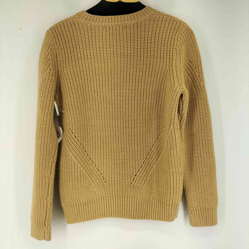 バナナリパブリック BANANA REPUBLIC 畦編み ウールクルーネックニット レディース JPN:M