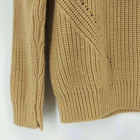 バナナリパブリック BANANA REPUBLIC 畦編み ウールクルーネックニット レディース JPN:M