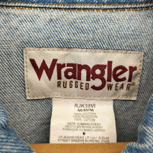 ラングラー Wrangler 80S~90S RUGGED WEAR デニムトラッカージャケット メンズ M/M