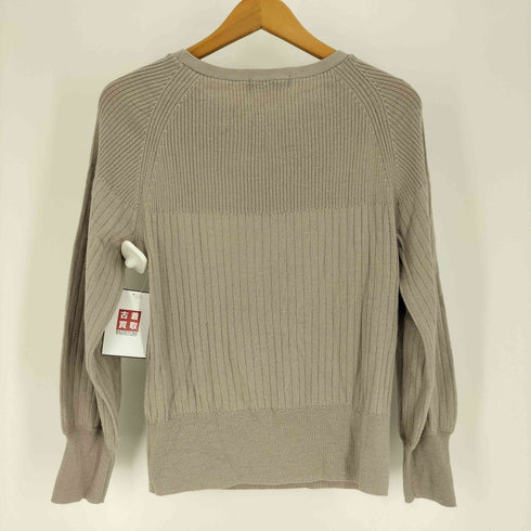 ユナイテッドアローズグリーンレーベルリラクシング UNITED ARROWS green label relaxing 21SS 手洗い可 FFC リブ タートル ネック プルオーバー ニット レディース