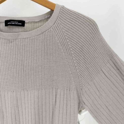ユナイテッドアローズグリーンレーベルリラクシング UNITED ARROWS green label relaxing 21SS 手洗い可 FFC リブ タートル ネック プルオーバー ニット レディース