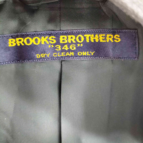 ブルックスブラザーズ 346 BROOKS BROTHERS ブラックウォッチ 3Bチェックテーラードジャケット 金ボタン メンズ 90A4