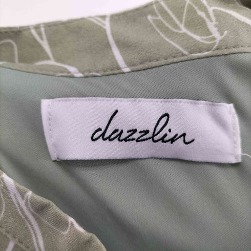 ダズリン dazzlin バックリボンプリントワンピース レディース FREE