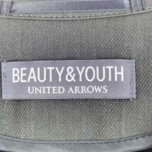 ビューティーアンドユースユナイテッドアローズ BEAUTY & YOUTH UNITED ARROWS リサイクル カルゼ 2ボタン ジャケット リサイクル カルゼ 1プリーツ テーパード パンツ セットアップ メンズ M