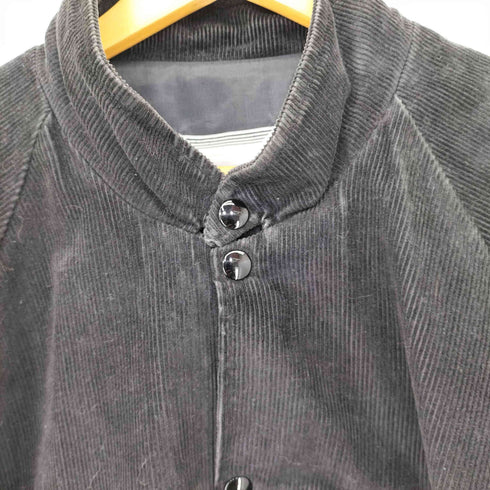 ケイブランド K-BRAND 80S USA製 ワンポイント刺繍 スタンドカラー 細畝 コーデュロイジャケット メンズ import:XL
