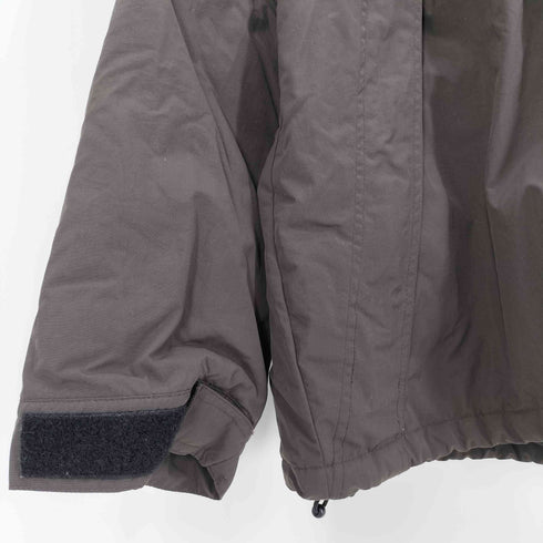 カーハート Carhartt ラバー ロゴ 八の字ジップ ポケット パッカブルフード ナイロン ジャケット 裾ドローコード メンズ import:L