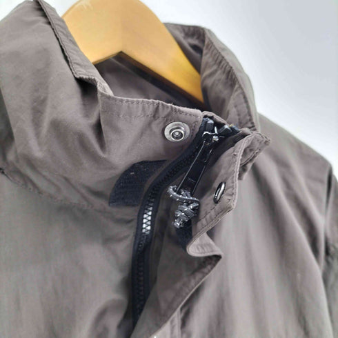 カーハート Carhartt ラバー ロゴ 八の字ジップ ポケット パッカブルフード ナイロン ジャケット 裾ドローコード メンズ import:L
