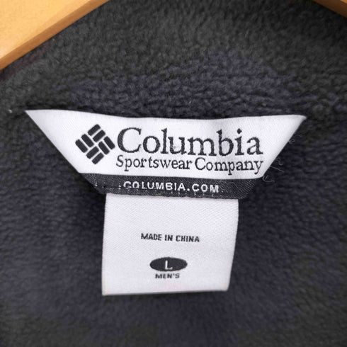 コロンビア Columbia ロゴ 刺繍 裏地フリース ナイロン シェルジャケット メンズ import:L