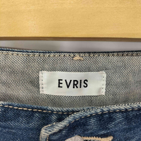 エヴリス EVRIS ウエストボタンワイドデニムパンツ レディース JPN:M