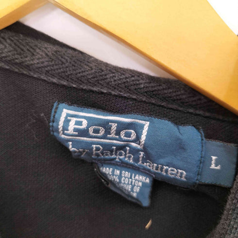 ポロバイラルフローレン Polo by RALPH LAUREN ポニー刺繍 コットン ジップアップパーカー レディース import:L