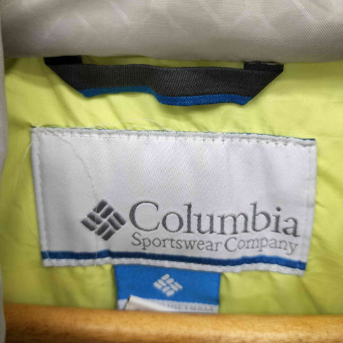 コロンビアスポーツウェア Columbia Sportswear ロゴ刺繍 中綿ベスト フード付き メンズ JPN:XL