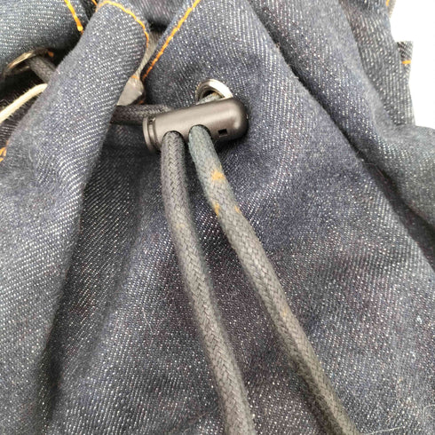 エヴィス EVISU カモメプリント デニムバックパック メンズ